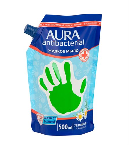 Жидкое мыло Aura Antibacterial 500 мл